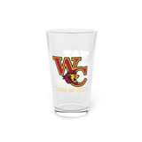 West Charlotte HS Class of 2023 Pint Glass, 16oz