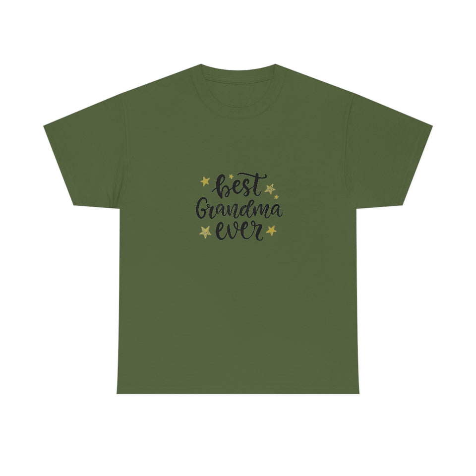 Best Grandma Ever Unisex Heavy Cotton Tee