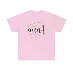 Best Aunt Ever Unisex Heavy Cotton Tee