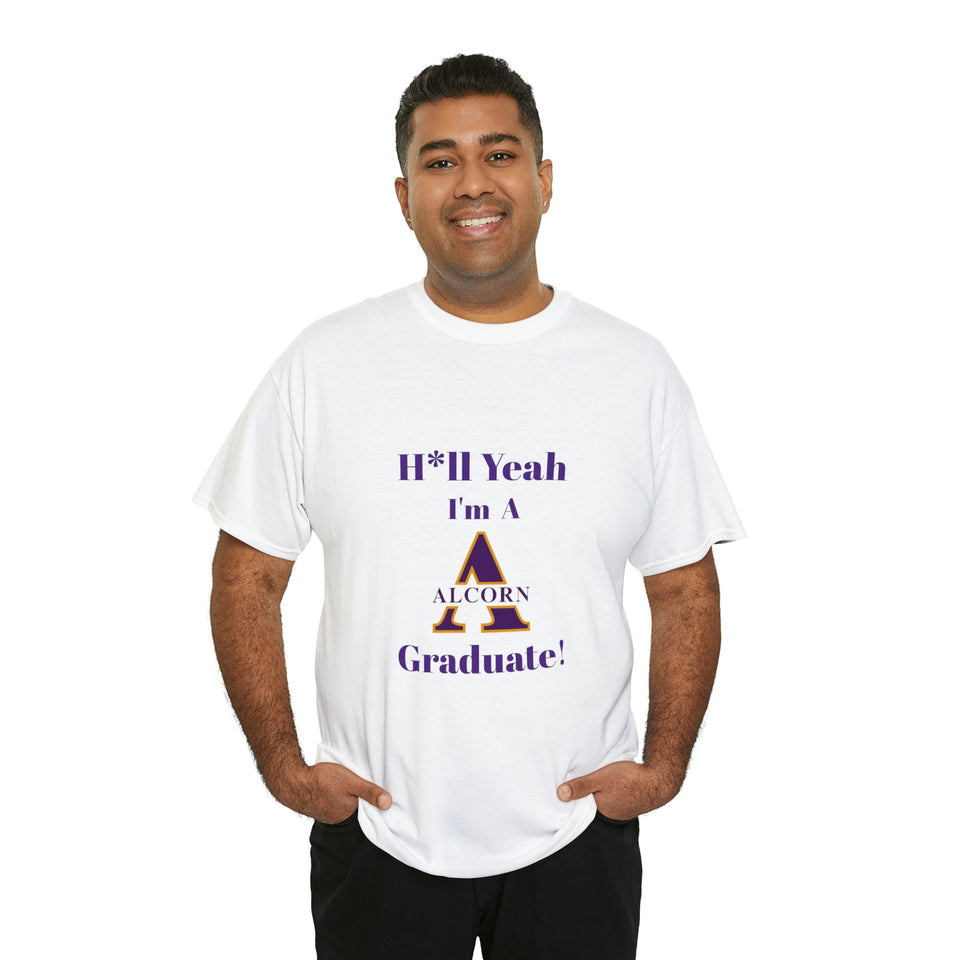 H*ll Yeah Alcorn State Unisex Heavy Cotton Tee