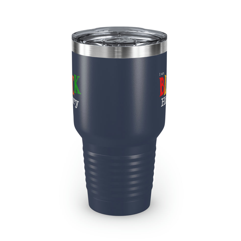 I Am Black History Ringneck Tumbler, 30oz