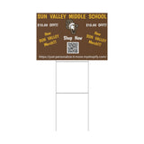 Sun Valley MS Plastic Yard Sign