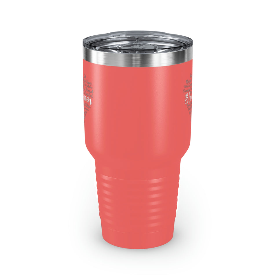 Black Queen Ringneck Tumbler, 30oz