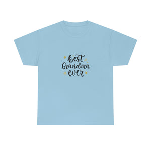 Best Grandma Ever Unisex Heavy Cotton Tee