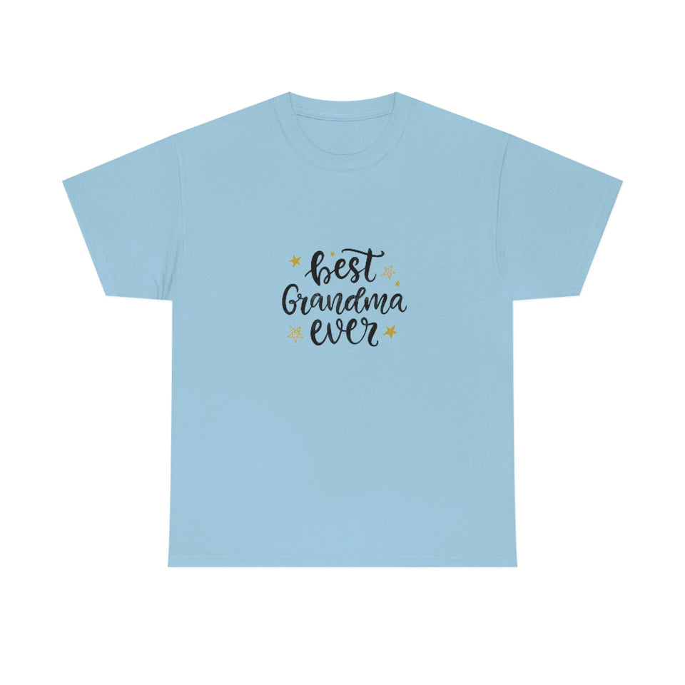 Best Grandma Ever Unisex Heavy Cotton Tee
