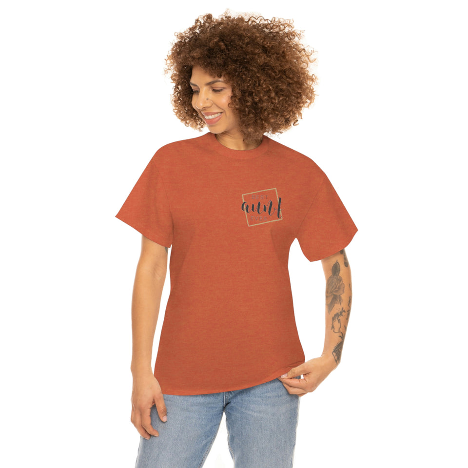 Best Aunt Ever Unisex Heavy Cotton Tee