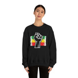 Black Fist Unisex Heavy Blend™ Crewneck Sweatshirt