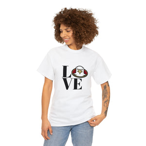 LOVE Boston College Unisex Heavy Cotton Tee