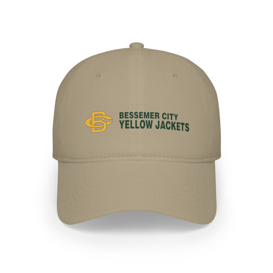 Bessemer City Yellow Jackets Low Profile Baseball Cap