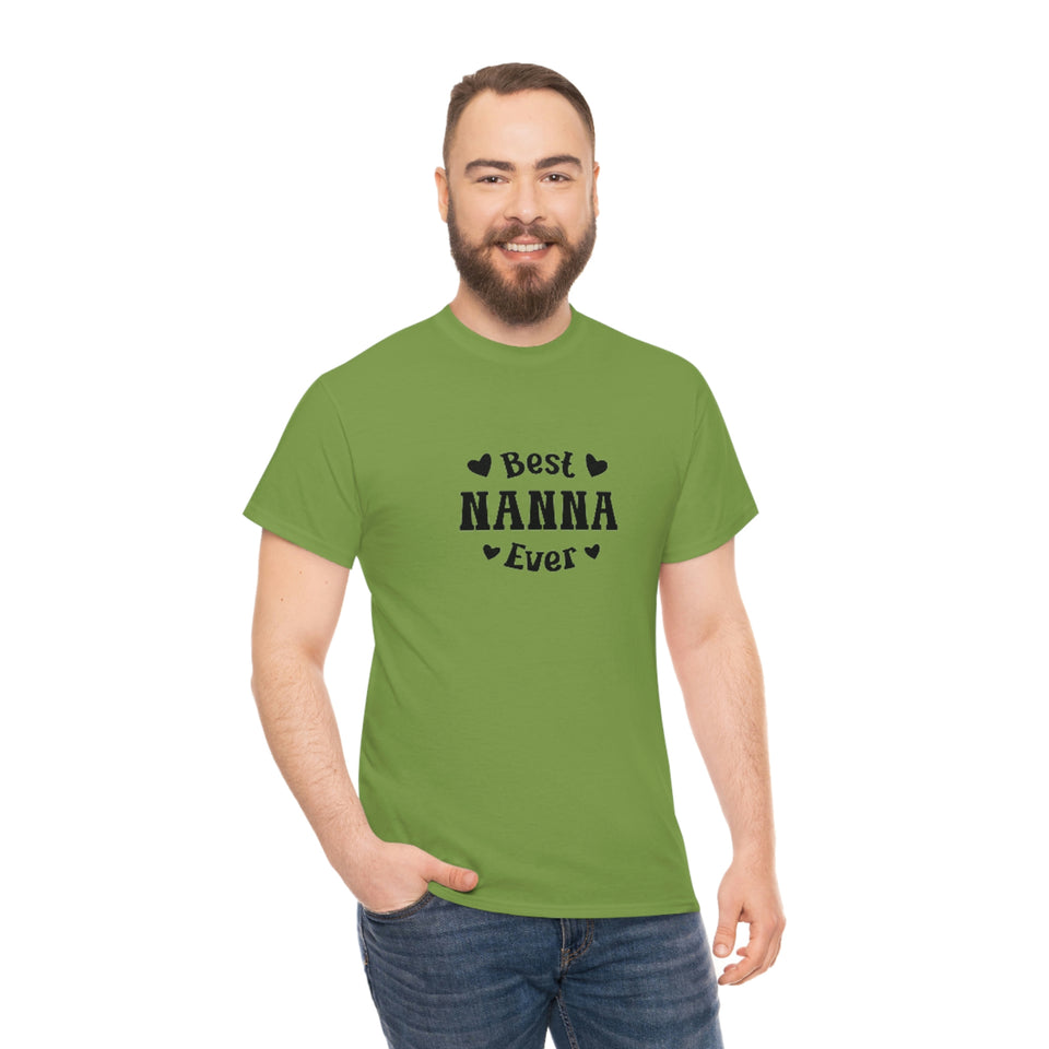 Best Nanna Ever Unisex Heavy Cotton Tee