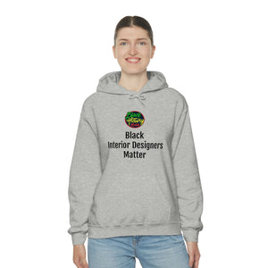 Black Graphic Designers Matter Hooded Sweatshirt