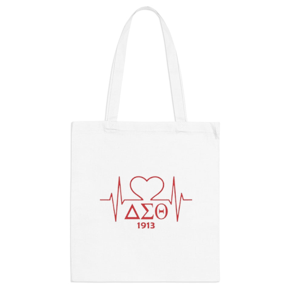Delta Heartbeat Tote Bag