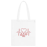 Delta Heartbeat Tote Bag