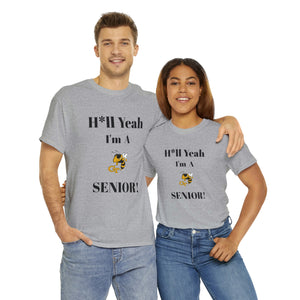 H*ll Yeah! Georgia Tech Senior Unisex Heavy Cotton Tee