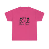 Best Bonus Mom Ever Unisex Heavy Cotton Tee