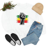 Black Fist Unisex Heavy Blend™ Crewneck Sweatshirt