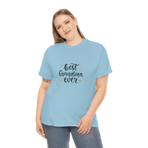 Best Grandma Ever Unisex Heavy Cotton Tee