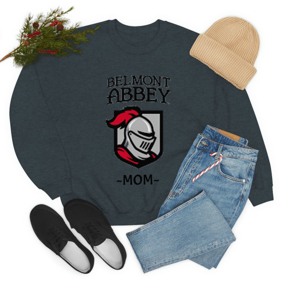 Belmont Abbey Mom Unisex Heavy Blend™ Crewneck Sweatshirt