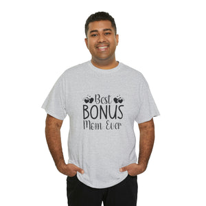 Best Bonus Mom Ever Unisex Heavy Cotton Tee