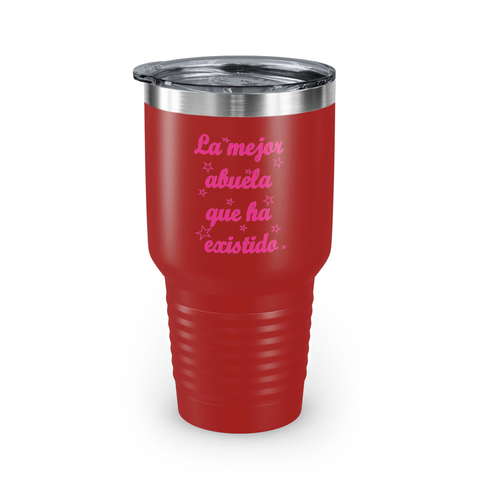 Best Grandma Ever Spanish Ringneck Tumbler, 30oz