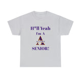 H*ll Yeah! Alcorn State Senior Unisex Heavy Cotton Tee