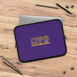 Omega Psi Phi Laptop Sleeve