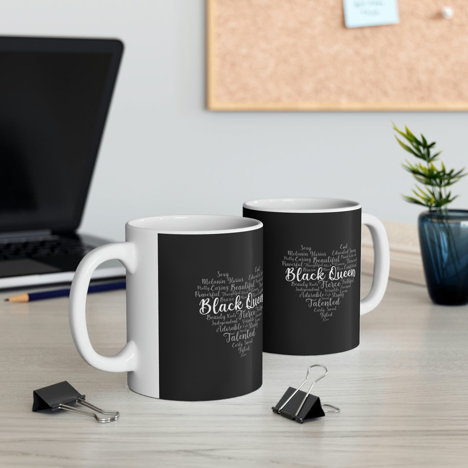Black Queen Ceramic Mug 11oz