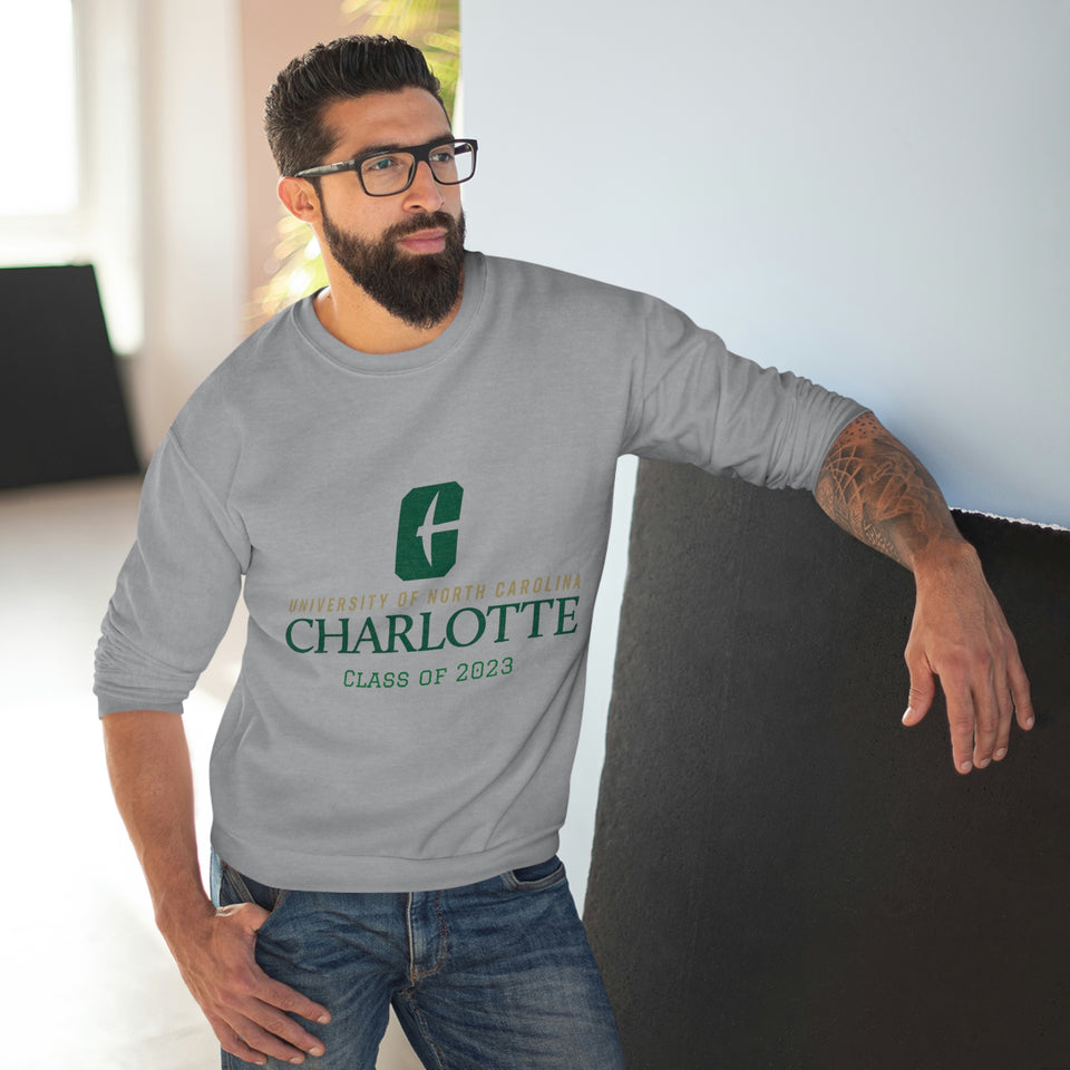UNCC Class of 2023 Unisex Crew Neck Sweatshirt