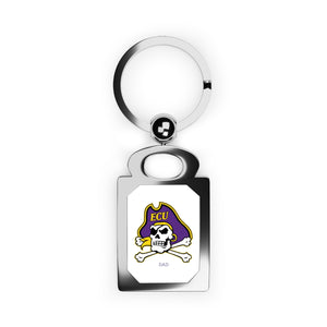 East Carolina Dad Photo Keyring