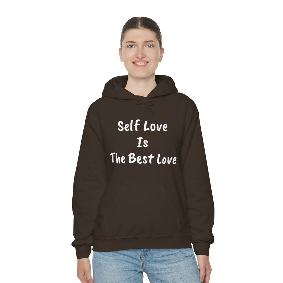 Self Love Is The Best Love Unisex Heavy Blend™ Hooded Sweatshirt