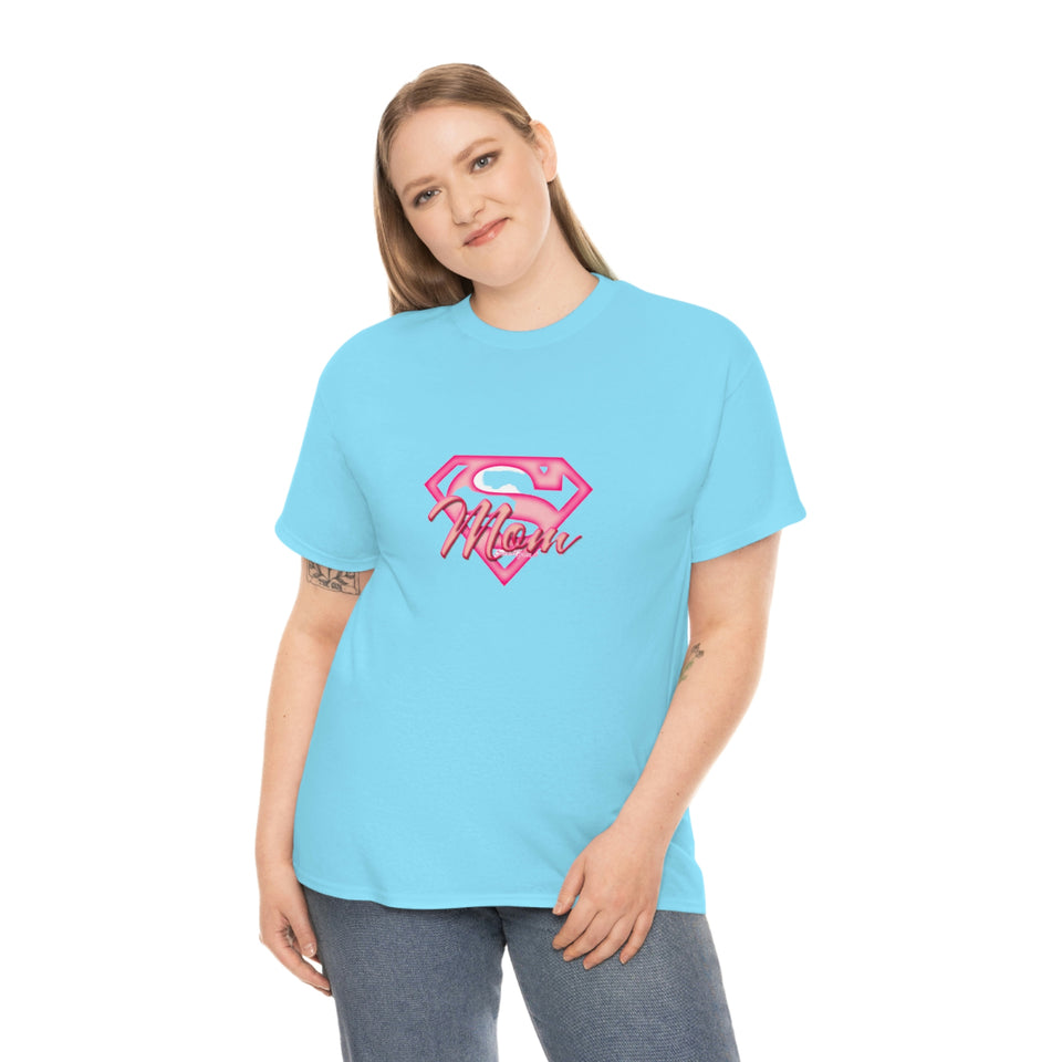 Today's Single Mom Superwoman Unisex Heavy Cotton Tee