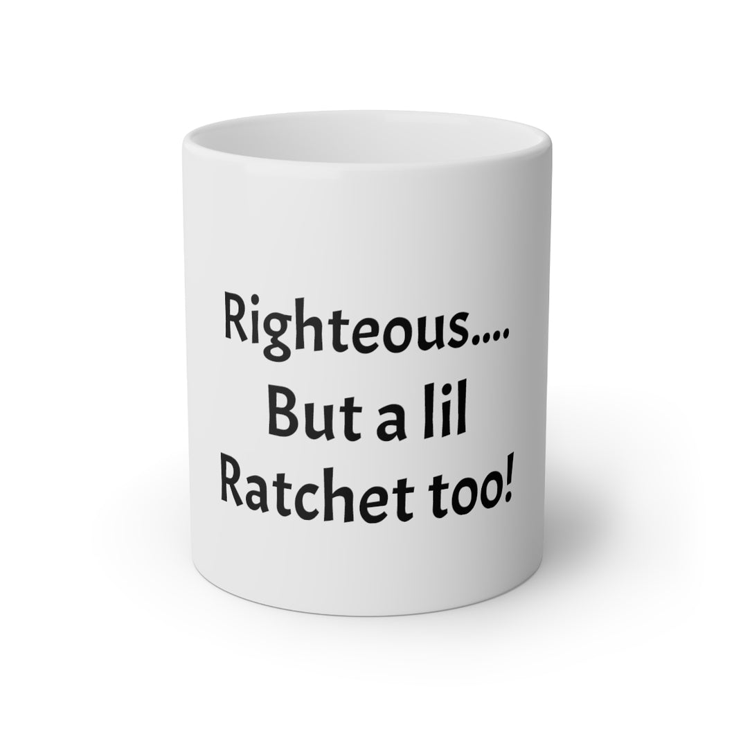 Righteous White Mug, 11oz