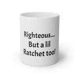 Righteous White Mug, 11oz