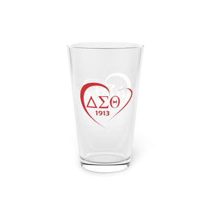 Delta Sigma Theta Pint Glass, 16oz