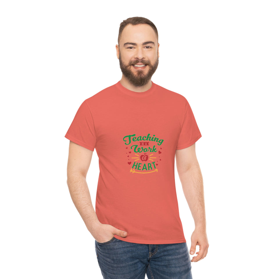 Work of Heart Cotton Tee