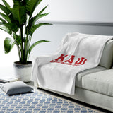 Kappa Alpha Psi Velveteen Plush Blanket