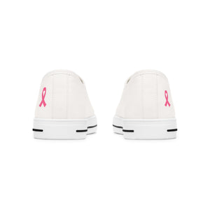 Breast Cancer Awareness Low Top Sneakers