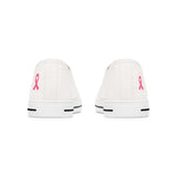 Breast Cancer Awareness Low Top Sneakers