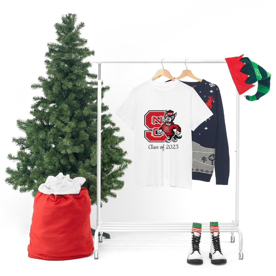 NC State Class of 2023 Unisex Heavy Cotton Tee