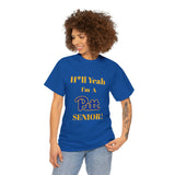 H*ll Yeah! University of Pittsburgh Senior Unisex Heavy Cotton Tee