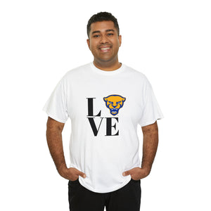 LOVE University Of Pittsburgh Unisex Heavy Cotton Tee
