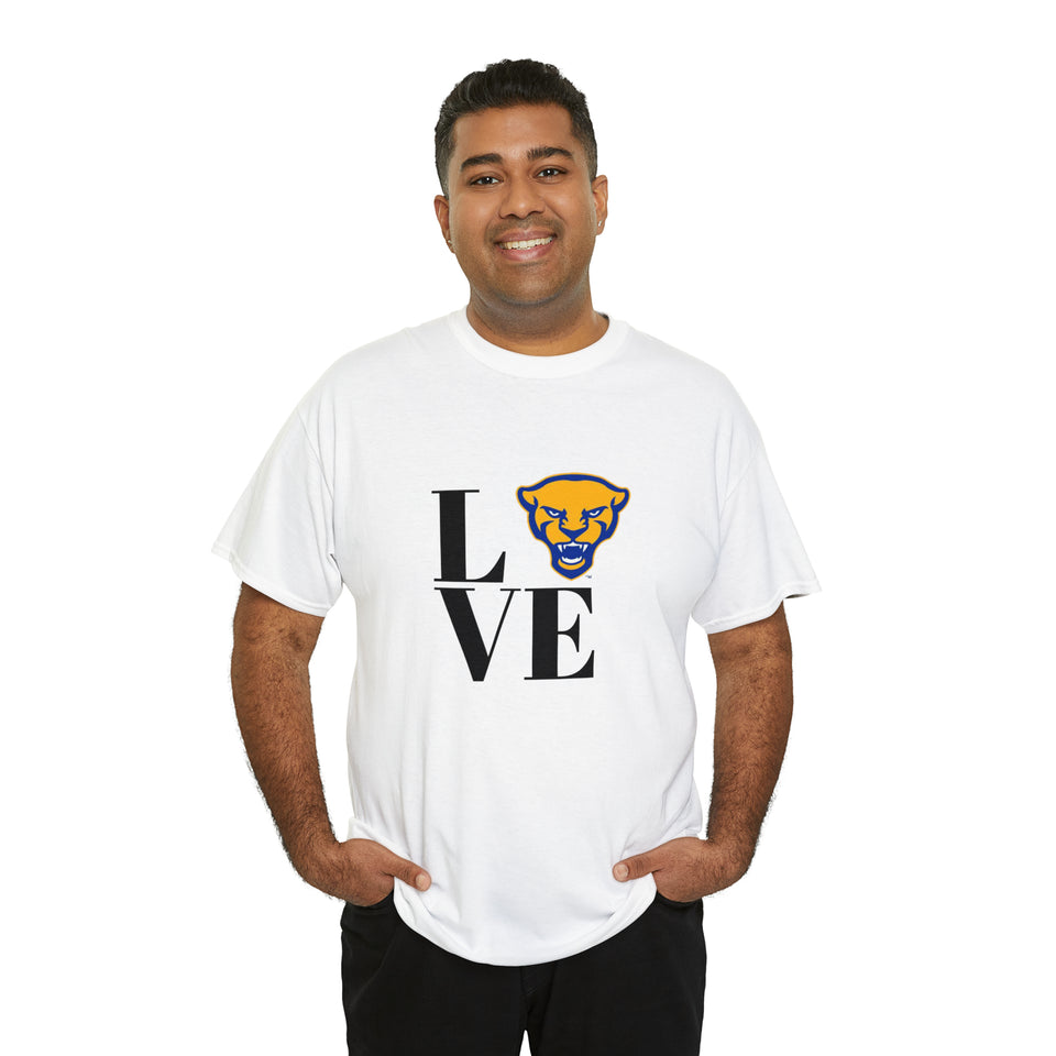 LOVE University Of Pittsburgh Unisex Heavy Cotton Tee