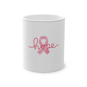 Breast Cancer Awareness HOPE Magic Mug, 11oz