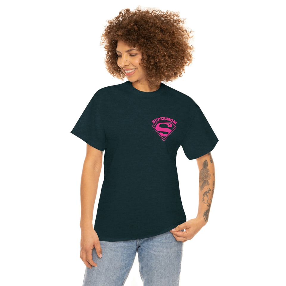 Super Mom Unisex Heavy Cotton Tee