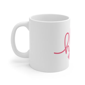 Breast Cancer Awareness HOPE Ceramic Mug 11oz
