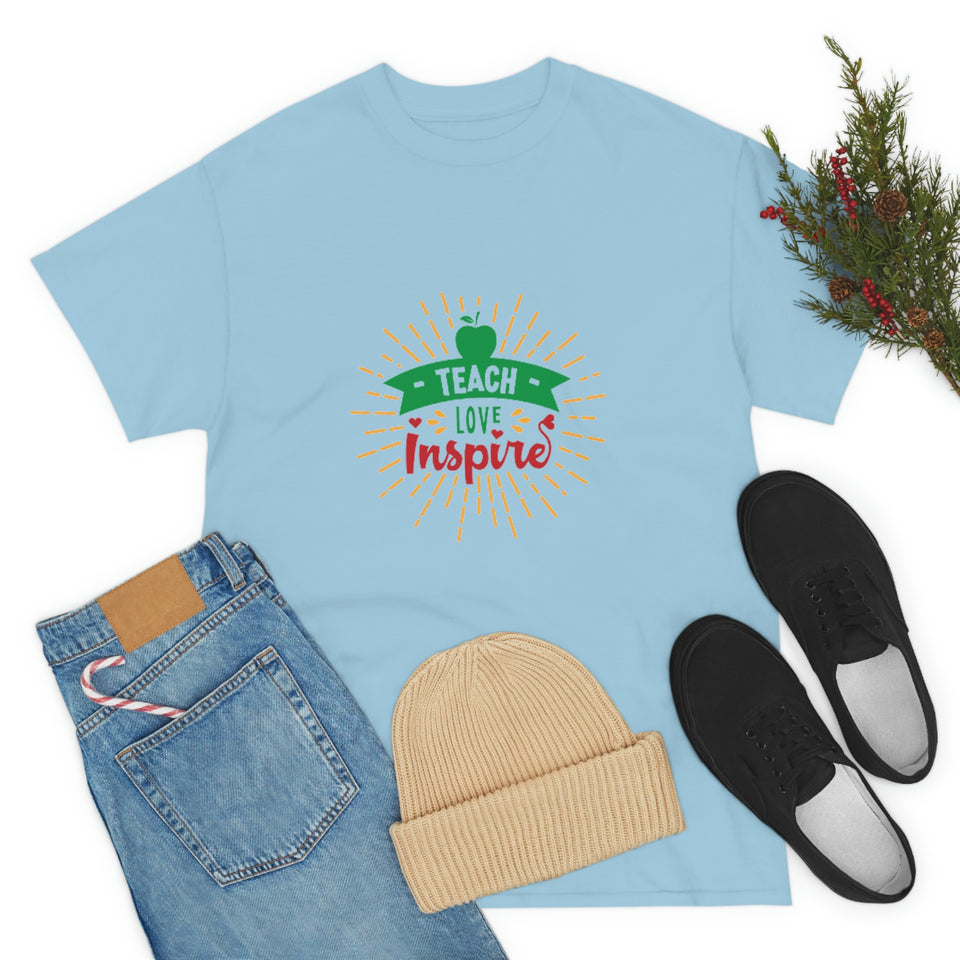 Teach, Love, Inspire Cotton Tee