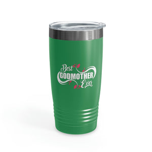 Best Godmother Ever Ringneck Tumbler, 20oz