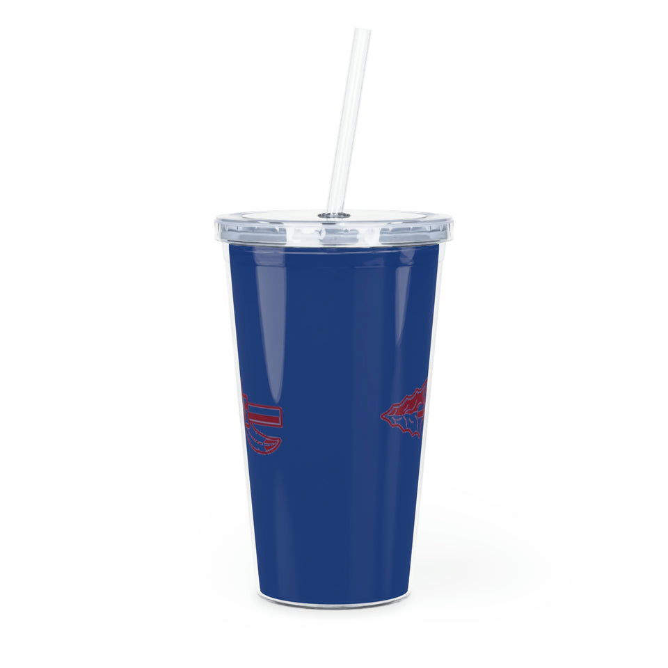 East Gaston Plastic Tumbler with Straw