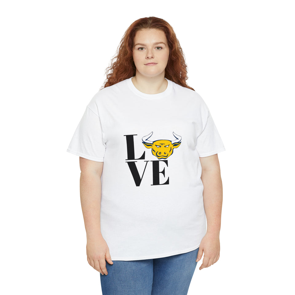 LOVE JCSU Unisex Heavy Cotton Tee