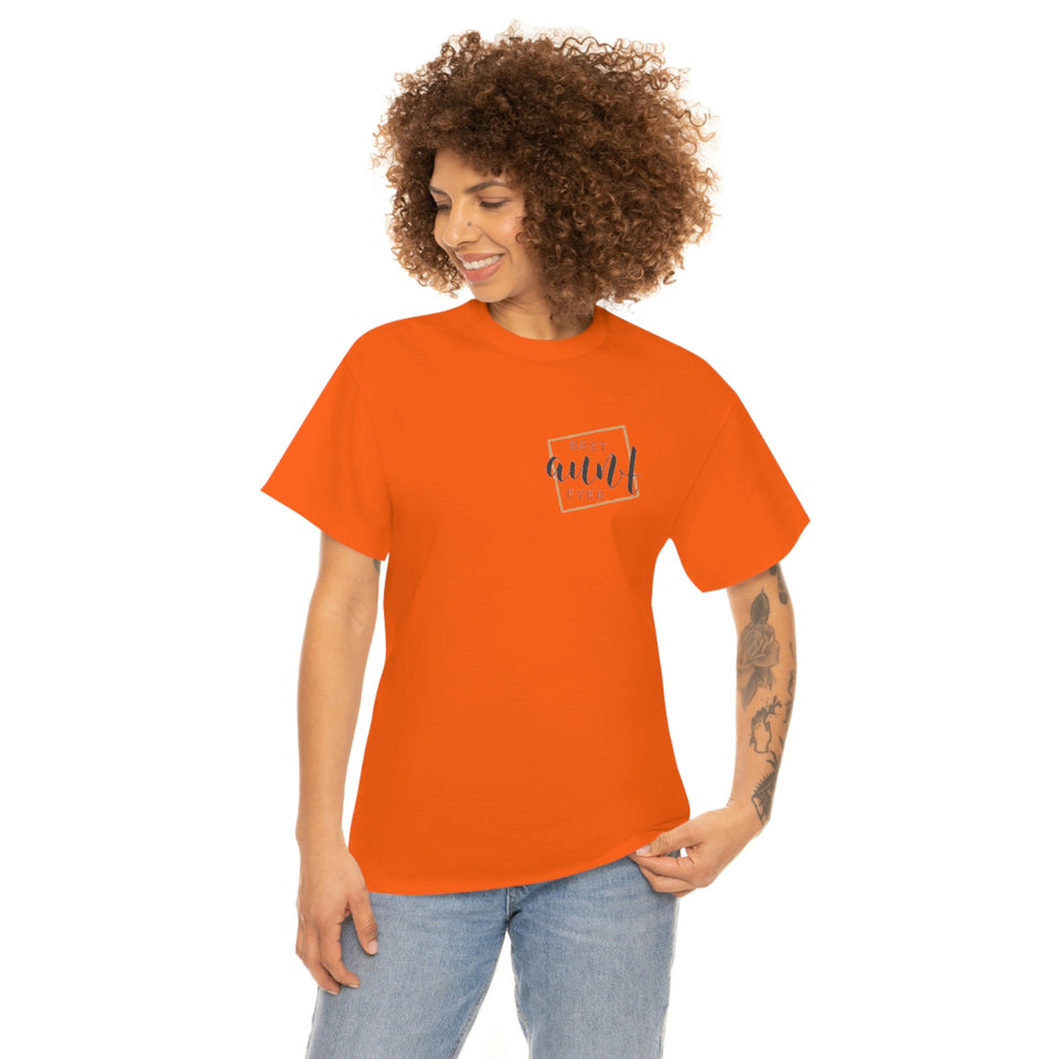 Best Aunt Ever Unisex Heavy Cotton Tee